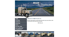 Desktop Screenshot of bdtrucks.com